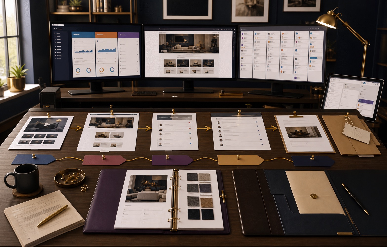 web design lead path workspace